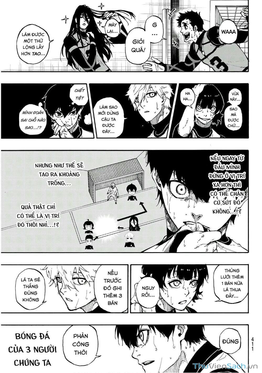 Truyện Tranh Tiền Đạo Số 1 - Blue Lock trang 6