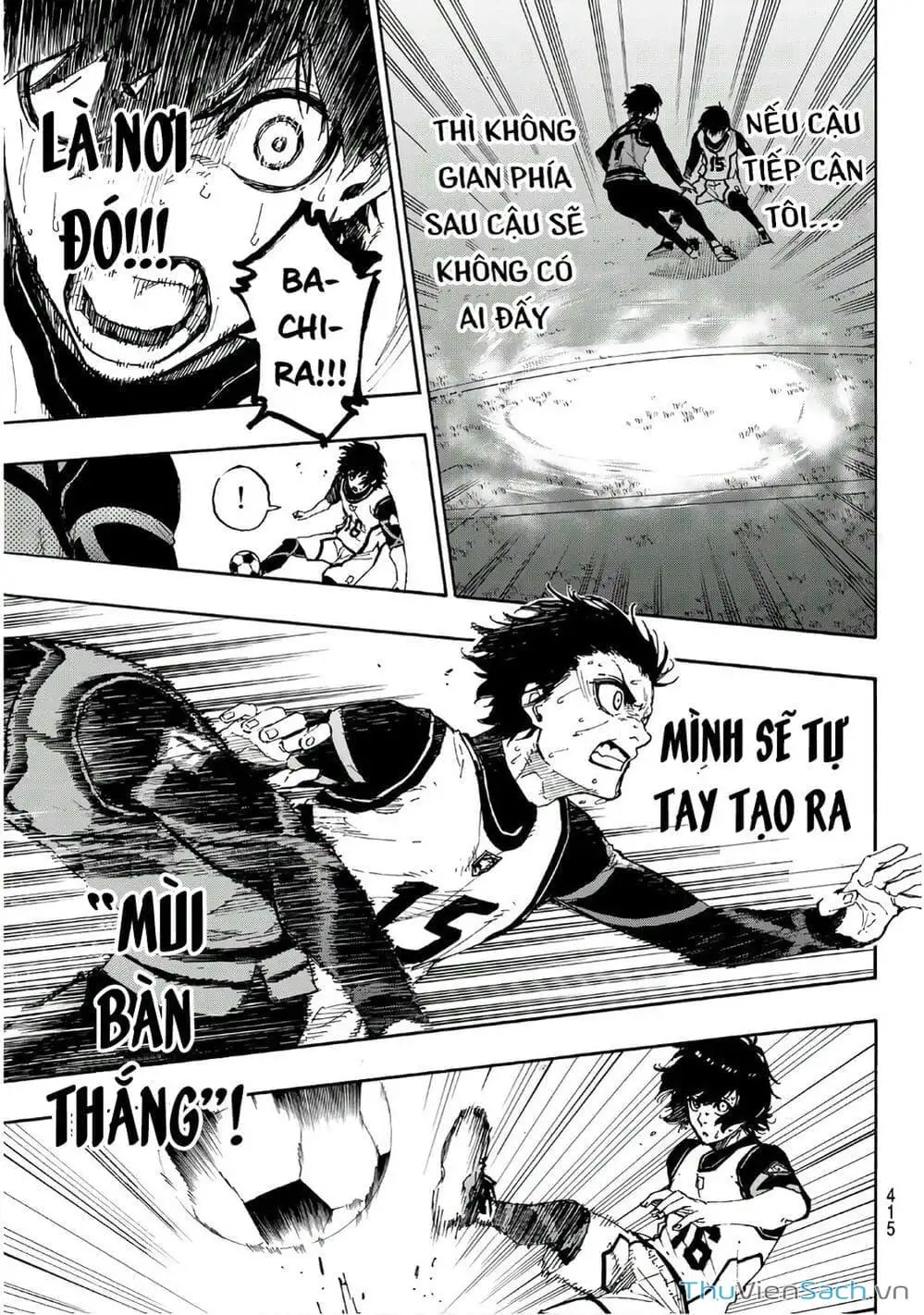 Truyện Tranh Tiền Đạo Số 1 - Blue Lock trang 5