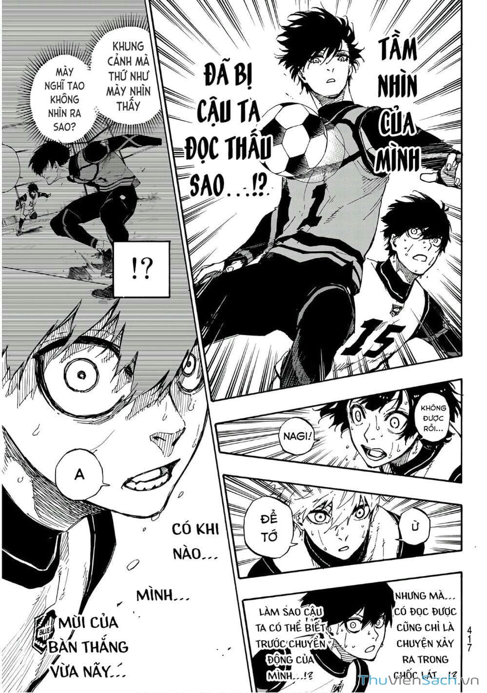 Truyện Tranh Tiền Đạo Số 1 - Blue Lock trang 6