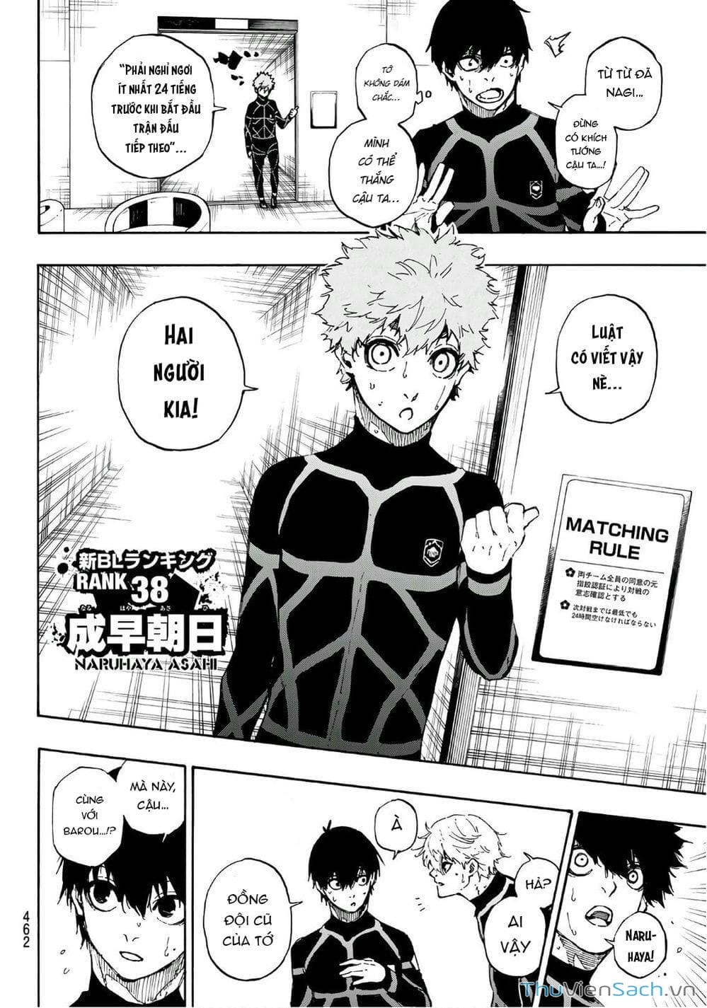 Truyện Tranh Tiền Đạo Số 1 - Blue Lock trang 6