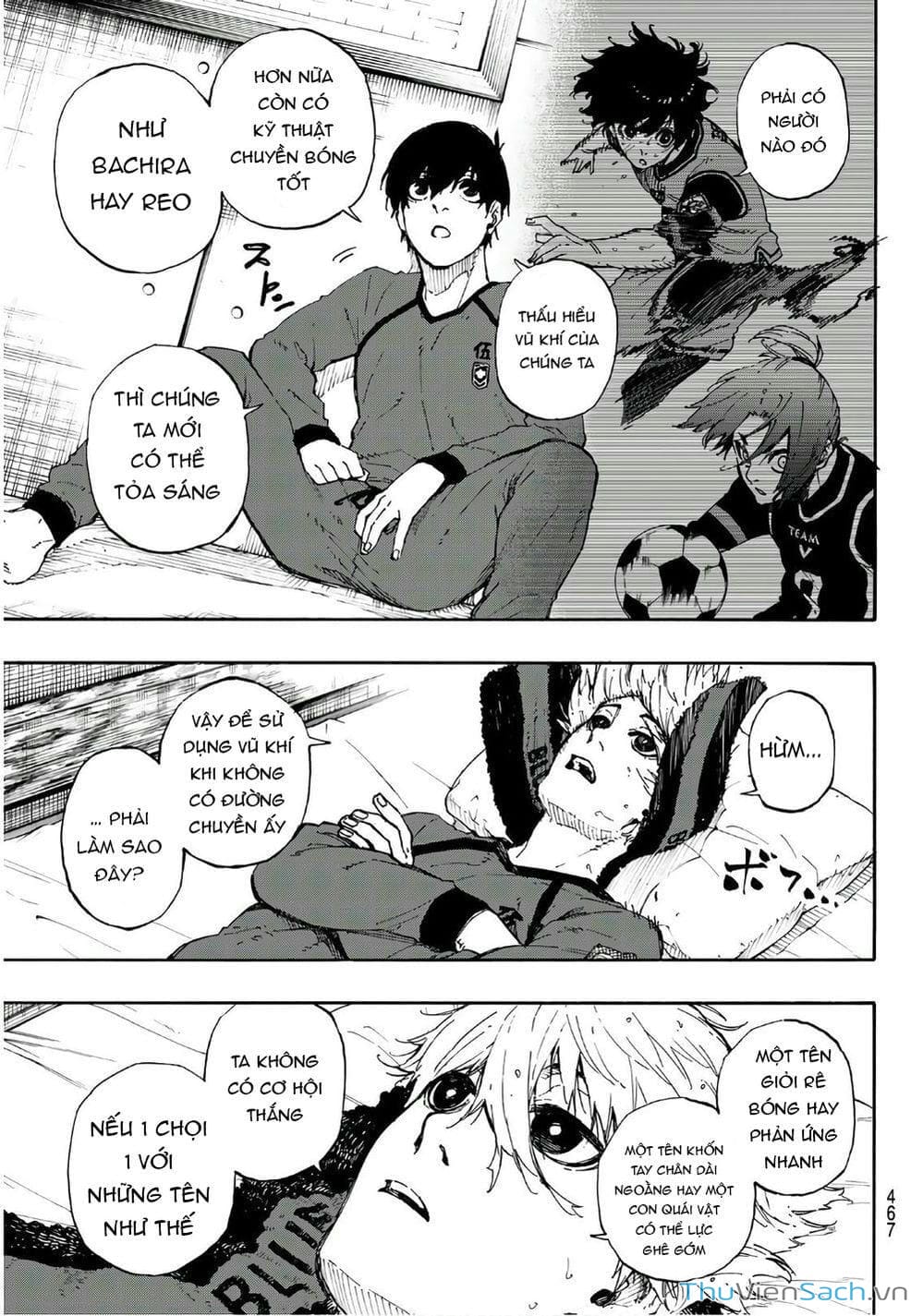 Truyện Tranh Tiền Đạo Số 1 - Blue Lock trang 6
