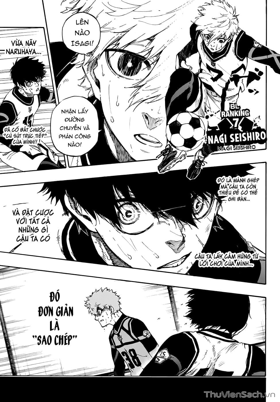 Truyện Tranh Tiền Đạo Số 1 - Blue Lock trang 6