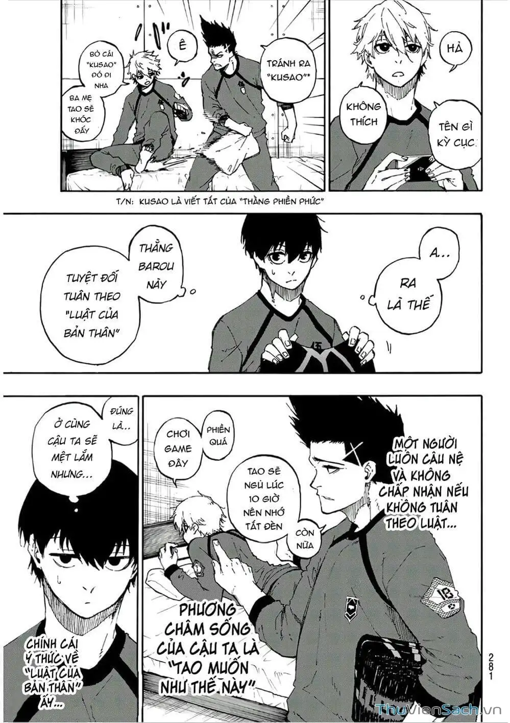 Truyện Tranh Tiền Đạo Số 1 - Blue Lock trang 5