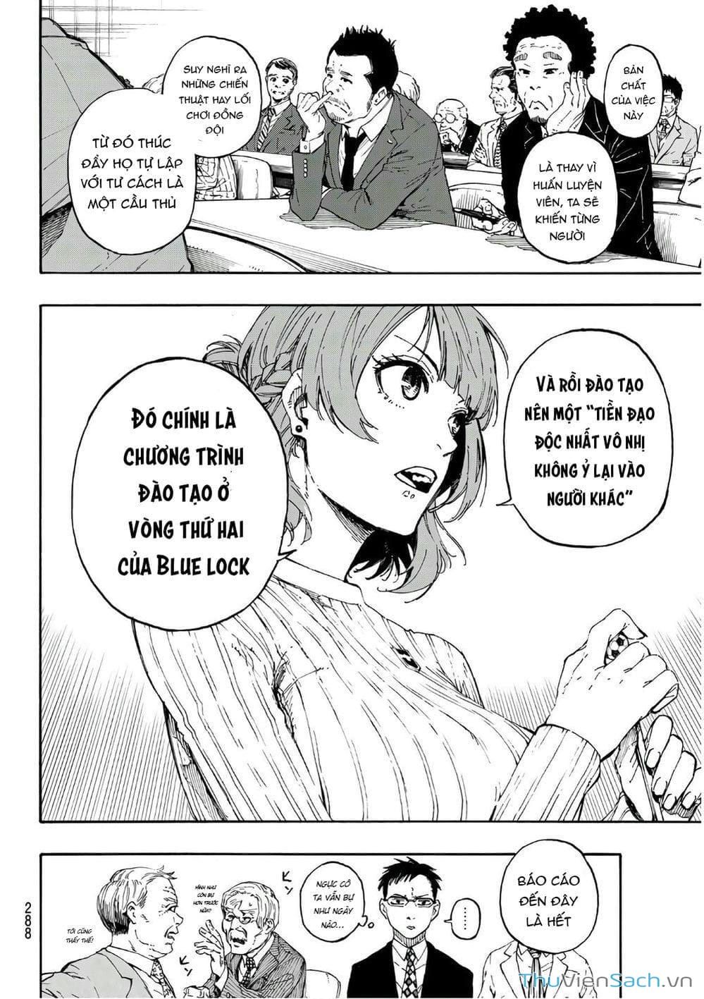 Truyện Tranh Tiền Đạo Số 1 - Blue Lock trang 6