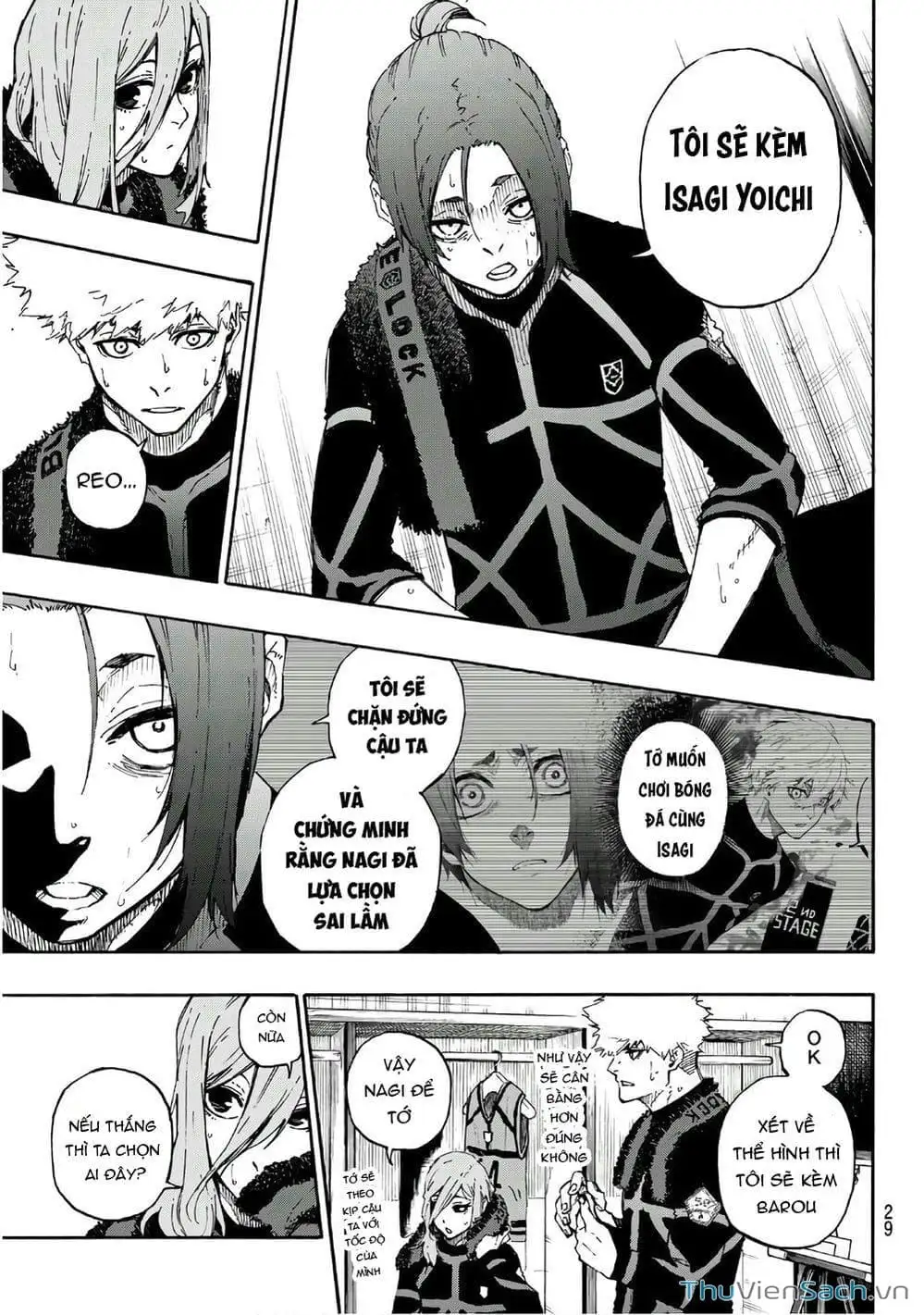 Truyện Tranh Tiền Đạo Số 1 - Blue Lock trang 5