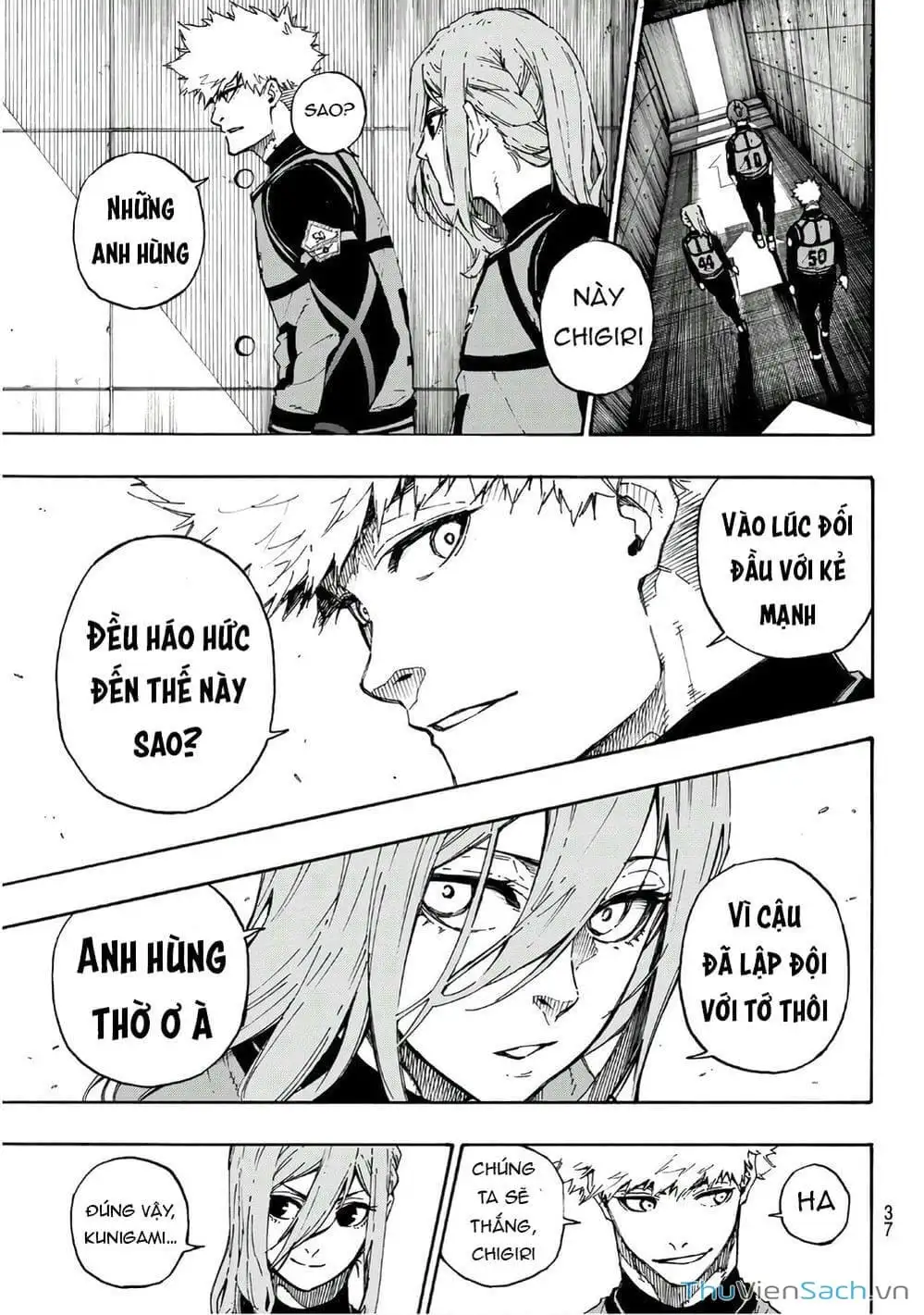 Truyện Tranh Tiền Đạo Số 1 - Blue Lock trang 5