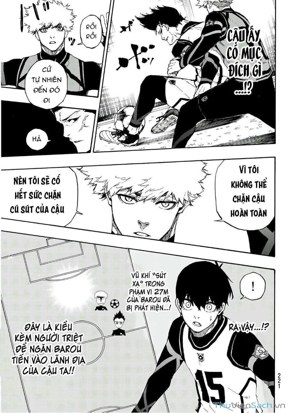 Truyện Tranh Tiền Đạo Số 1 - Blue Lock trang 6
