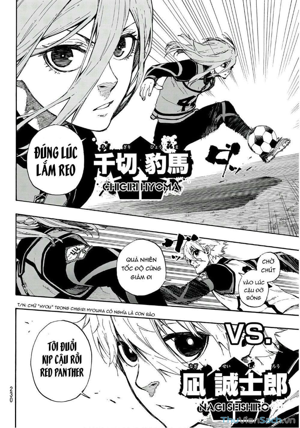 Truyện Tranh Tiền Đạo Số 1 - Blue Lock trang 6