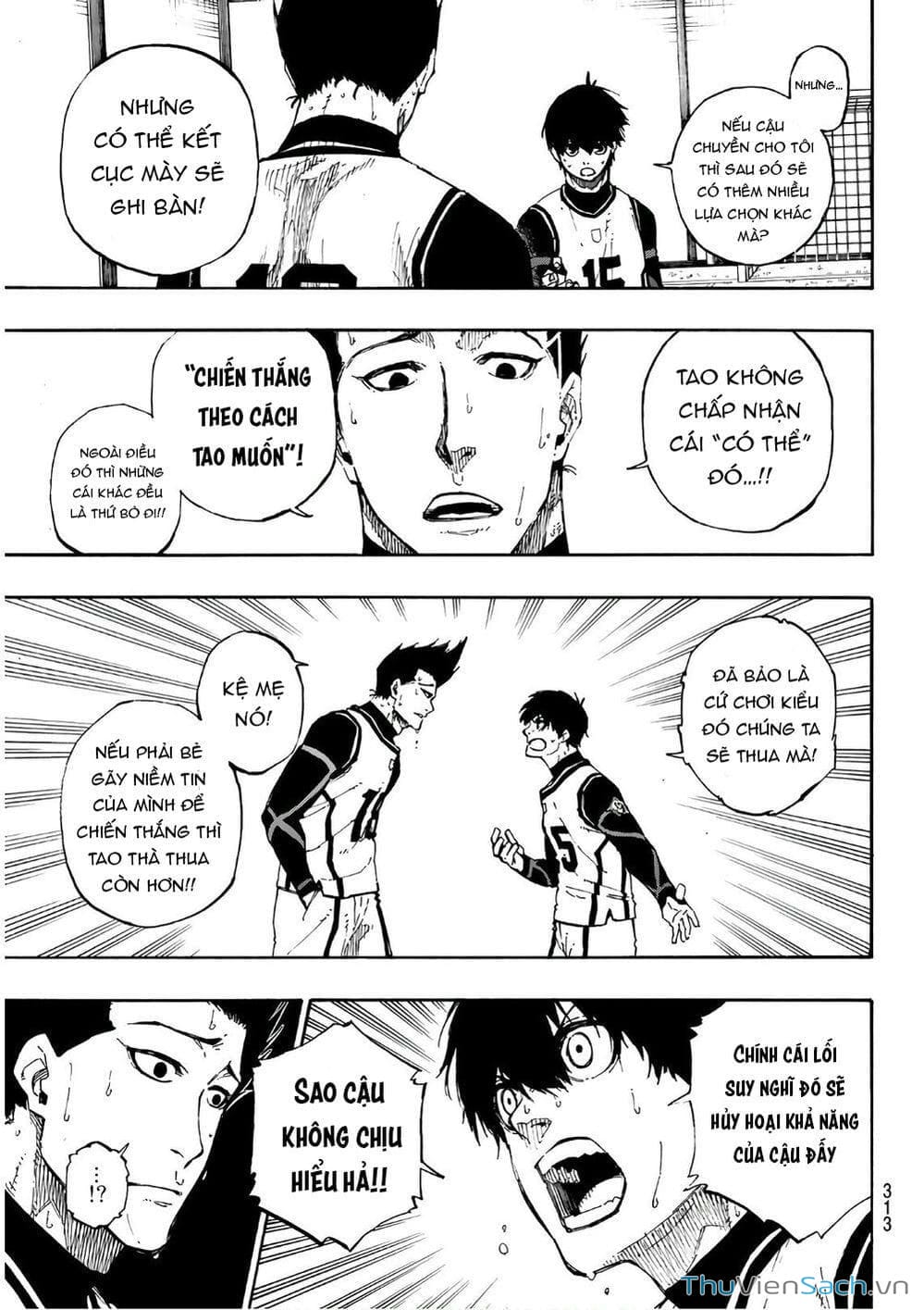 Truyện Tranh Tiền Đạo Số 1 - Blue Lock trang 6