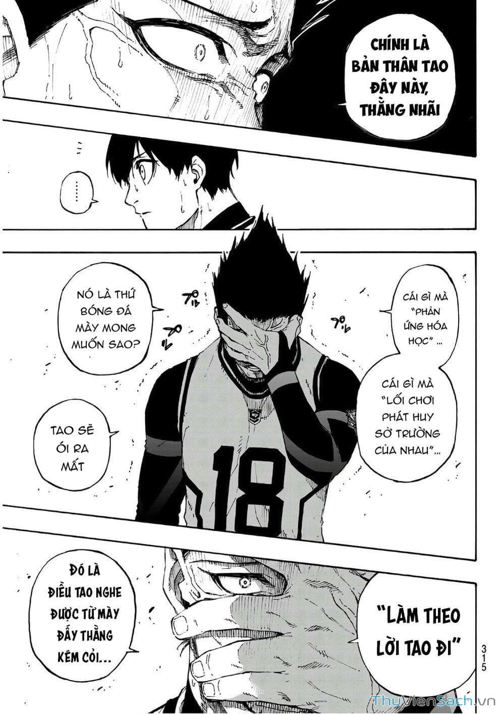 Truyện Tranh Tiền Đạo Số 1 - Blue Lock trang 6
