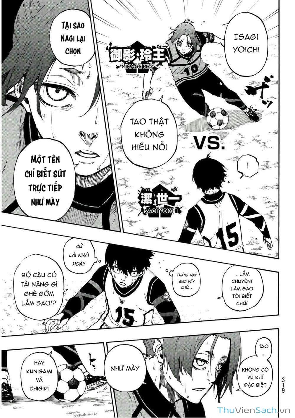 Truyện Tranh Tiền Đạo Số 1 - Blue Lock trang 6