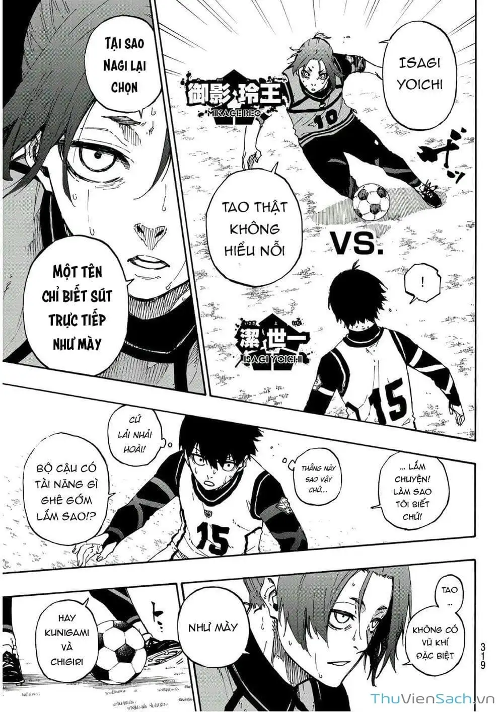 Truyện Tranh Tiền Đạo Số 1 - Blue Lock trang 5