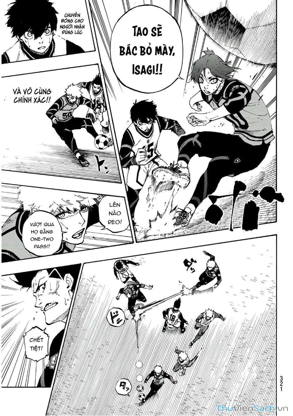 Truyện Tranh Tiền Đạo Số 1 - Blue Lock trang 6