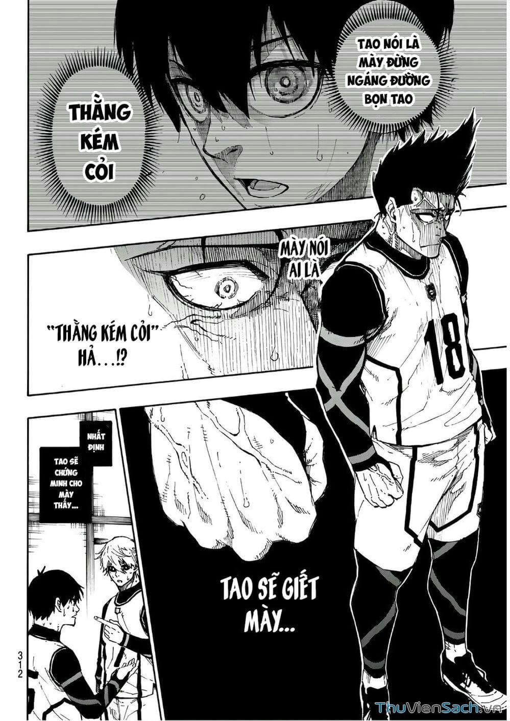 Truyện Tranh Tiền Đạo Số 1 - Blue Lock trang 6