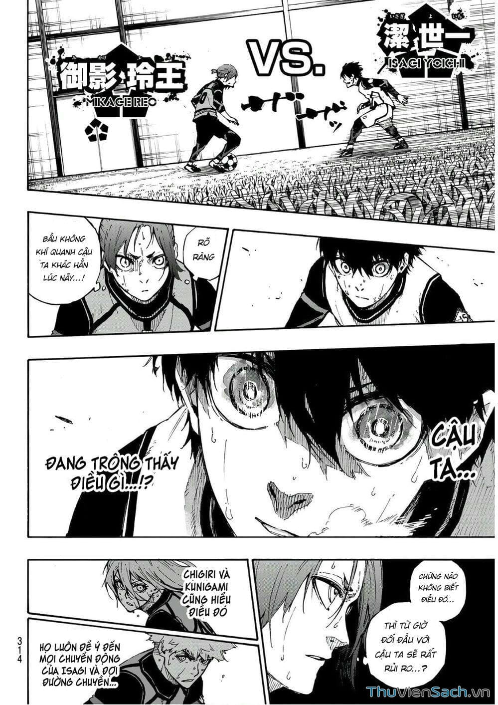 Truyện Tranh Tiền Đạo Số 1 - Blue Lock trang 6