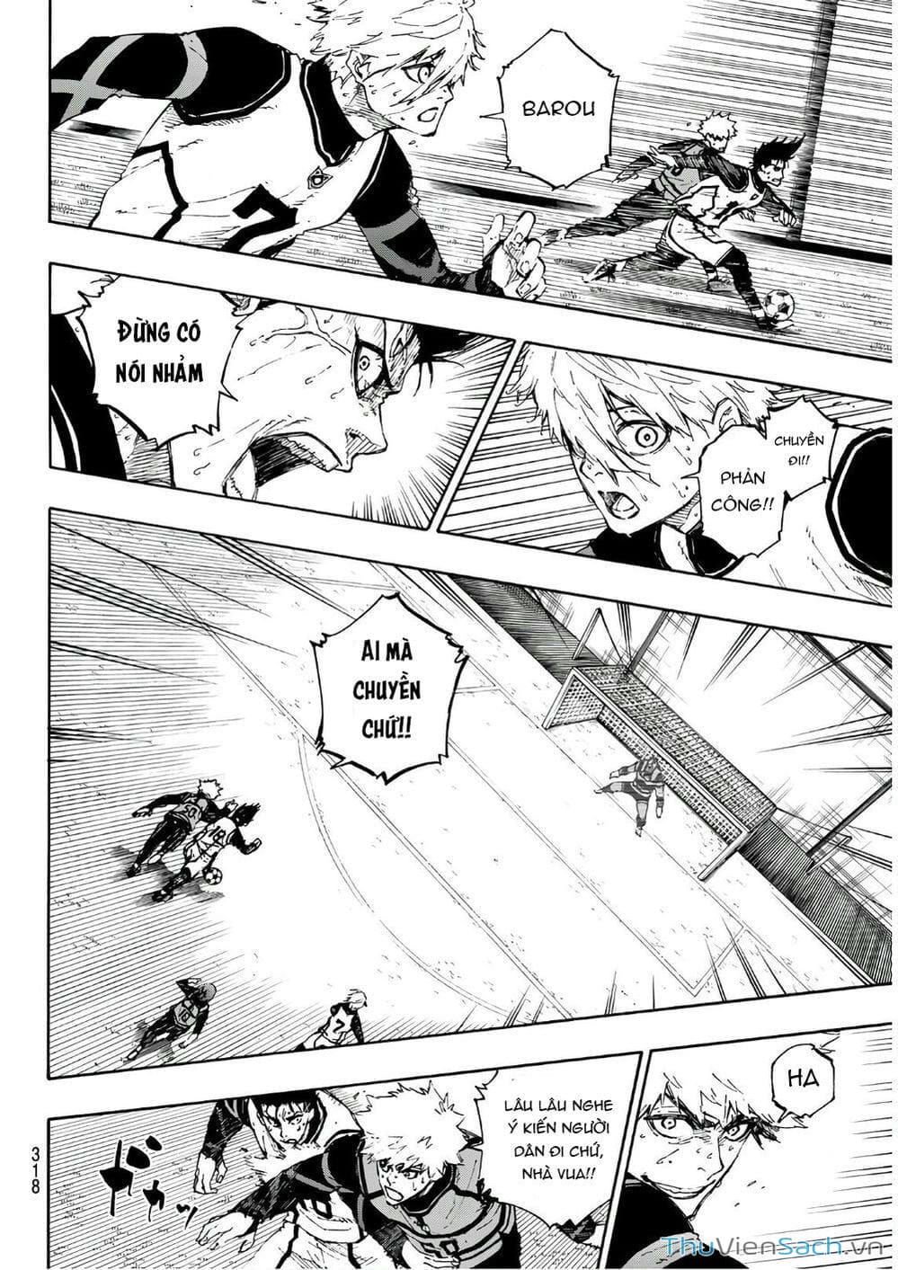 Truyện Tranh Tiền Đạo Số 1 - Blue Lock trang 6