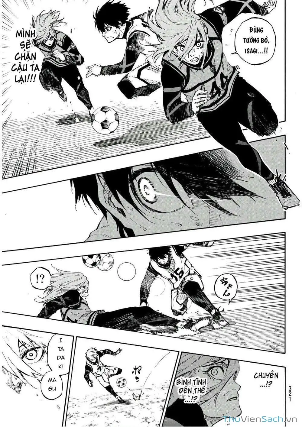 Truyện Tranh Tiền Đạo Số 1 - Blue Lock trang 5