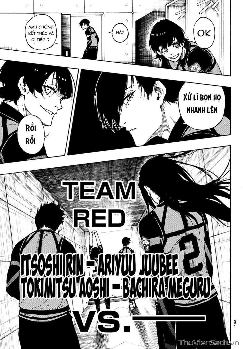 Truyện Tranh Tiền Đạo Số 1 - Blue Lock trang 6