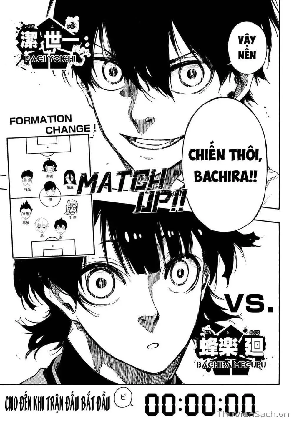 Truyện Tranh Tiền Đạo Số 1 - Blue Lock trang 5