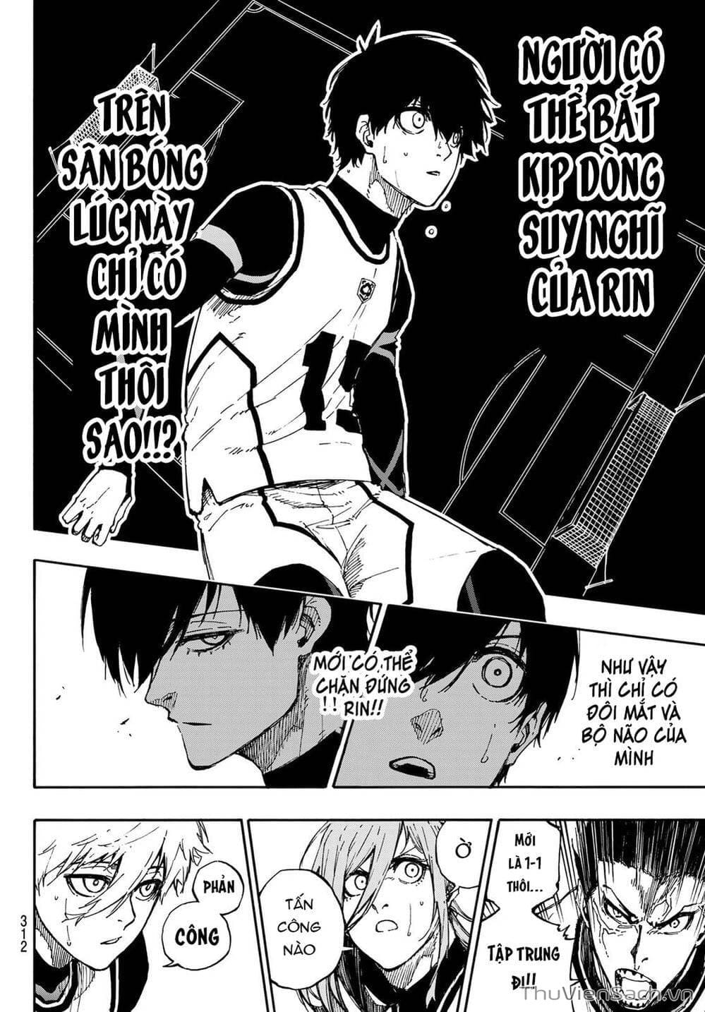 Truyện Tranh Tiền Đạo Số 1 - Blue Lock trang 6
