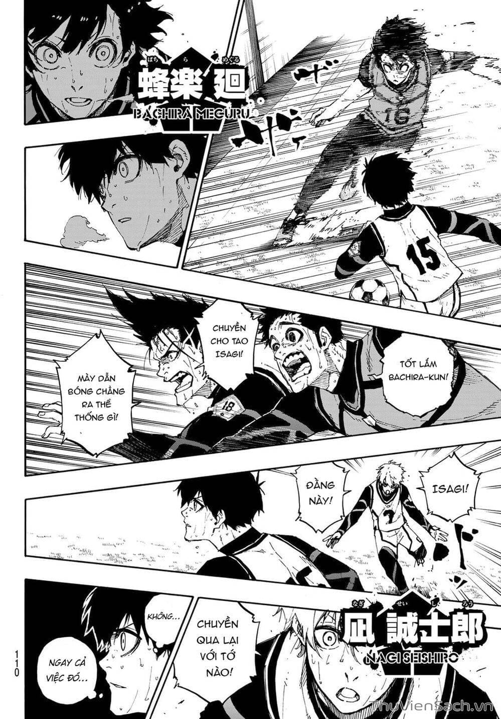 Truyện Tranh Tiền Đạo Số 1 - Blue Lock trang 6