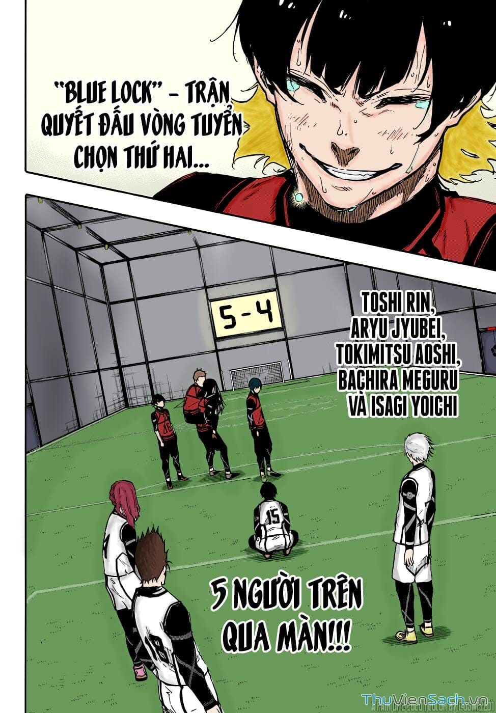 Truyện Tranh Tiền Đạo Số 1 - Blue Lock trang 6