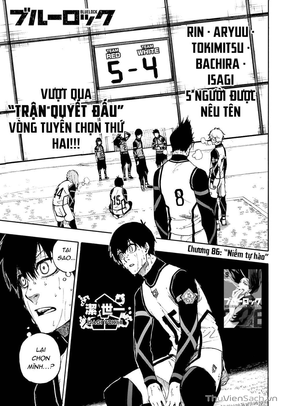 Truyện Tranh Tiền Đạo Số 1 - Blue Lock trang 6