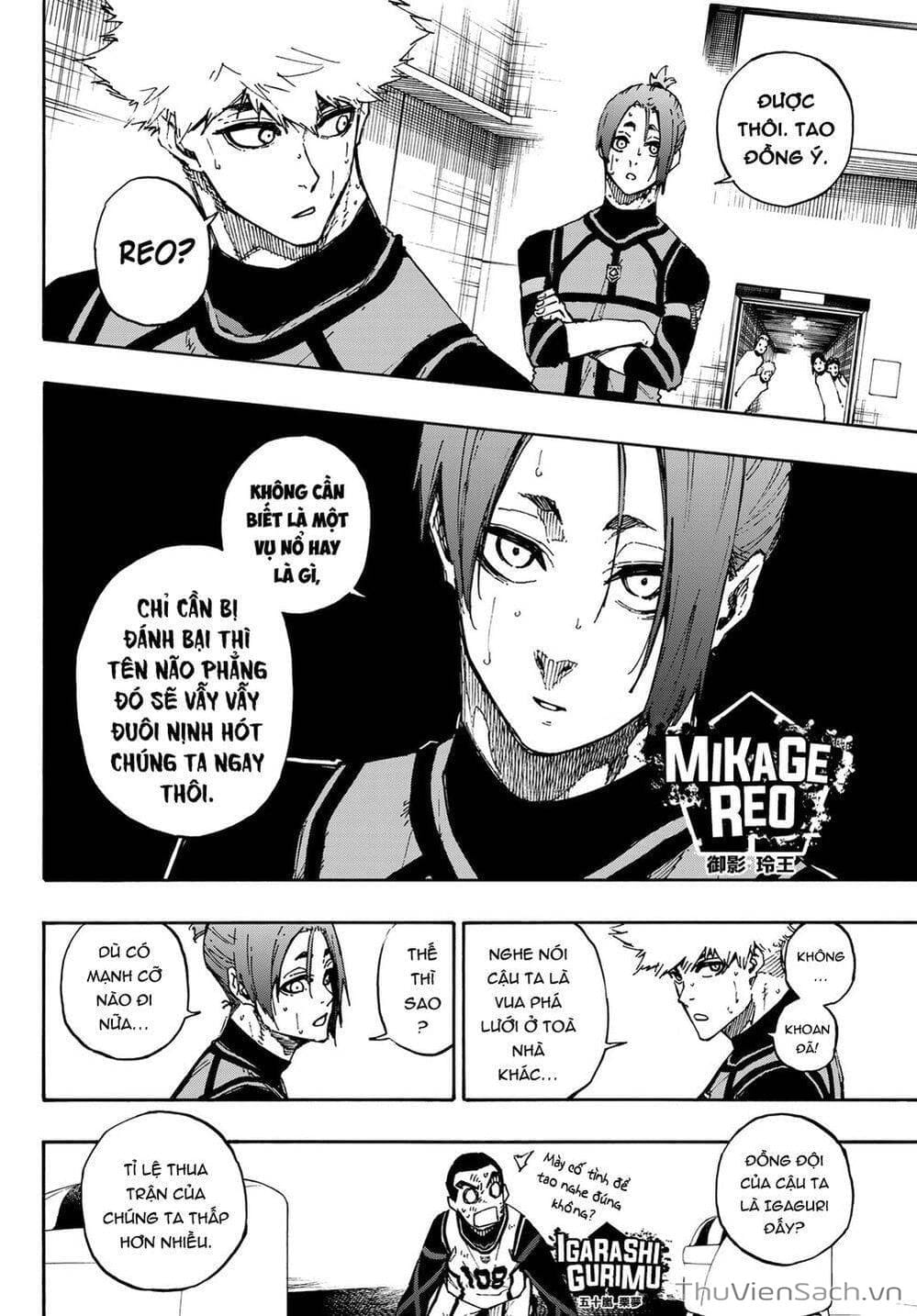 Truyện Tranh Tiền Đạo Số 1 - Blue Lock trang 6