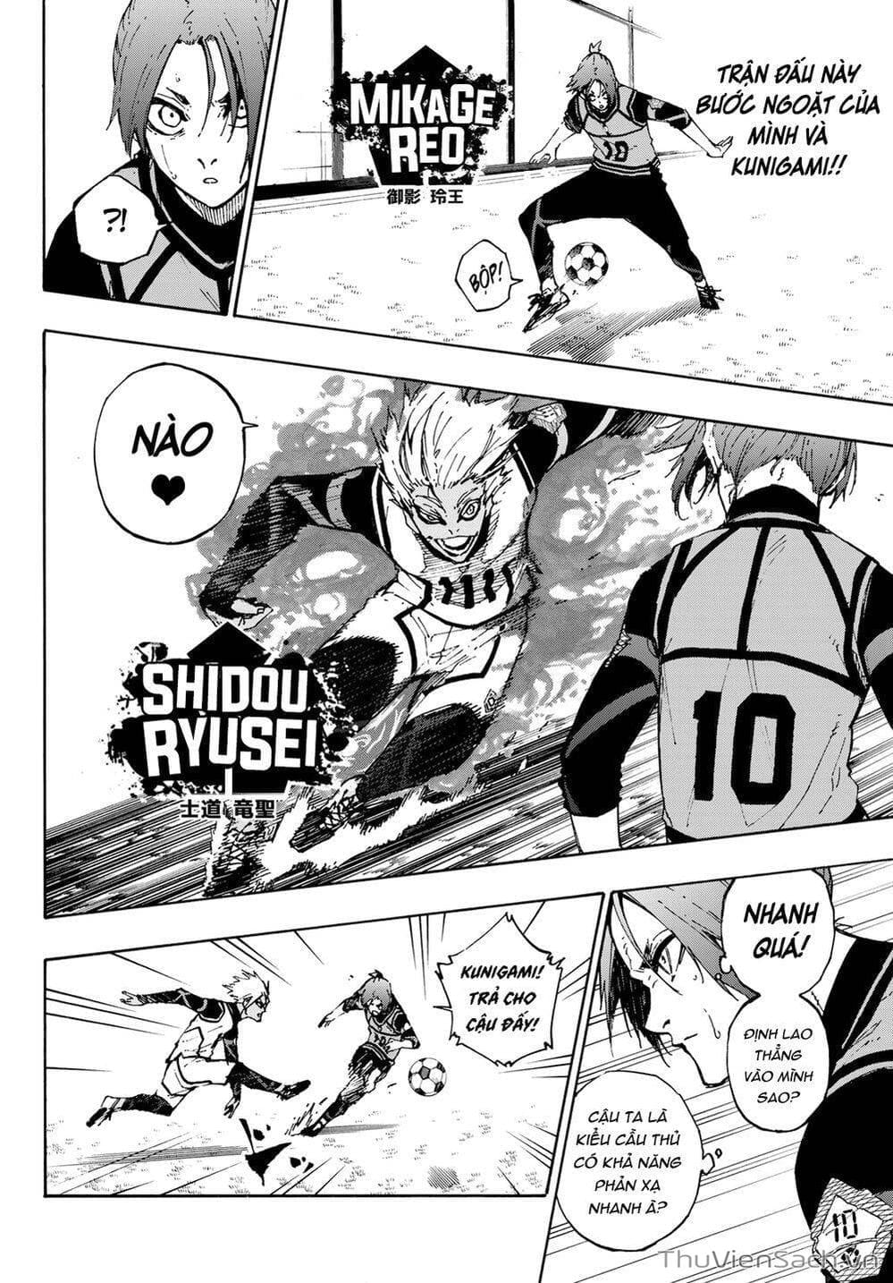 Truyện Tranh Tiền Đạo Số 1 - Blue Lock trang 6