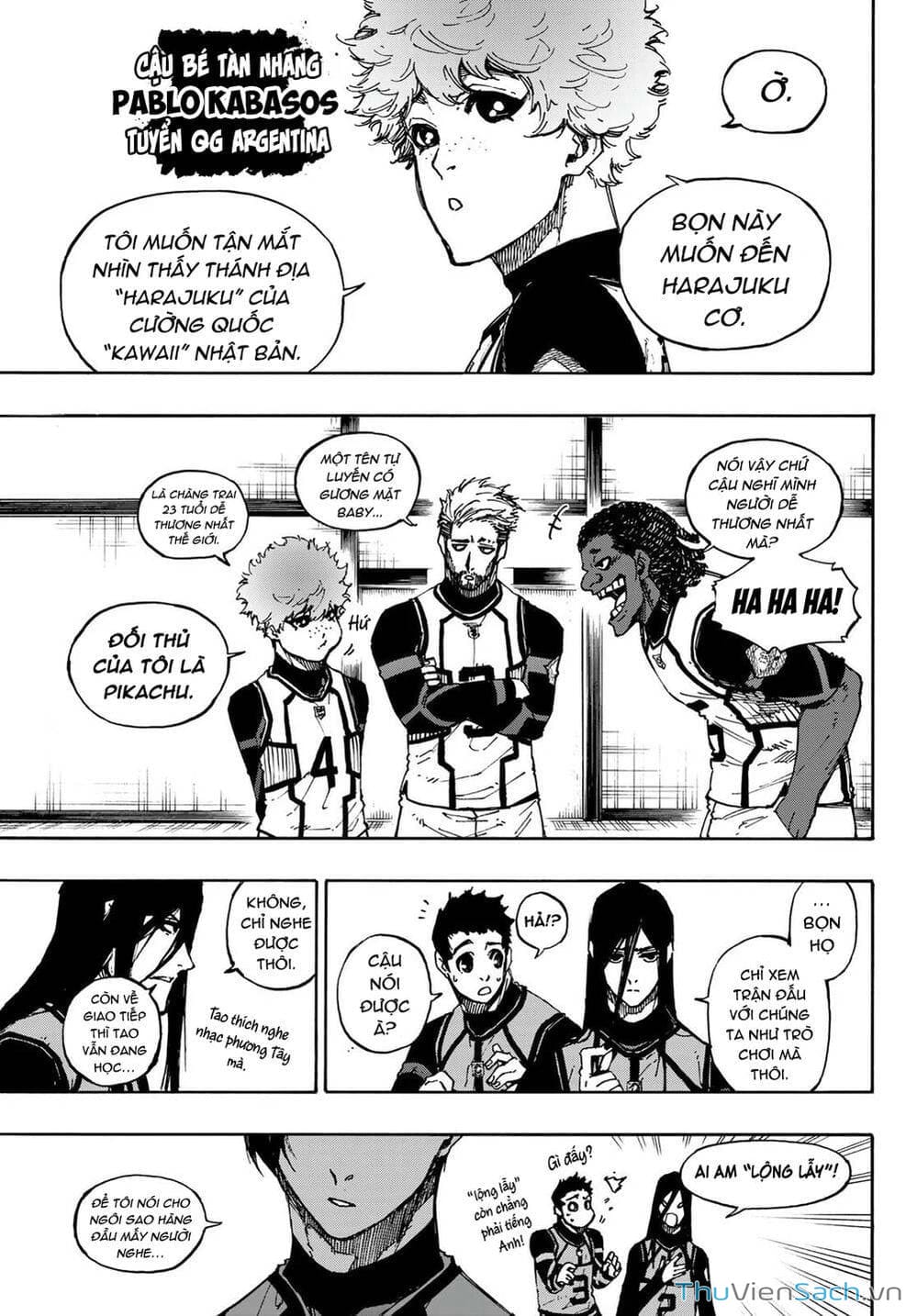 Truyện Tranh Tiền Đạo Số 1 - Blue Lock trang 6