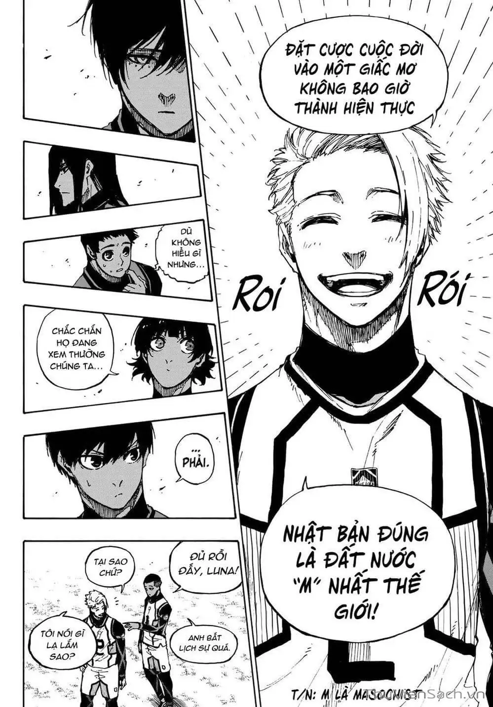 Truyện Tranh Tiền Đạo Số 1 - Blue Lock trang 5
