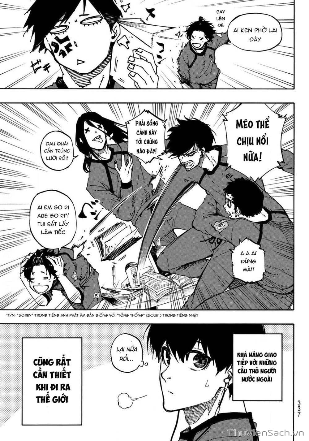 Truyện Tranh Tiền Đạo Số 1 - Blue Lock trang 6