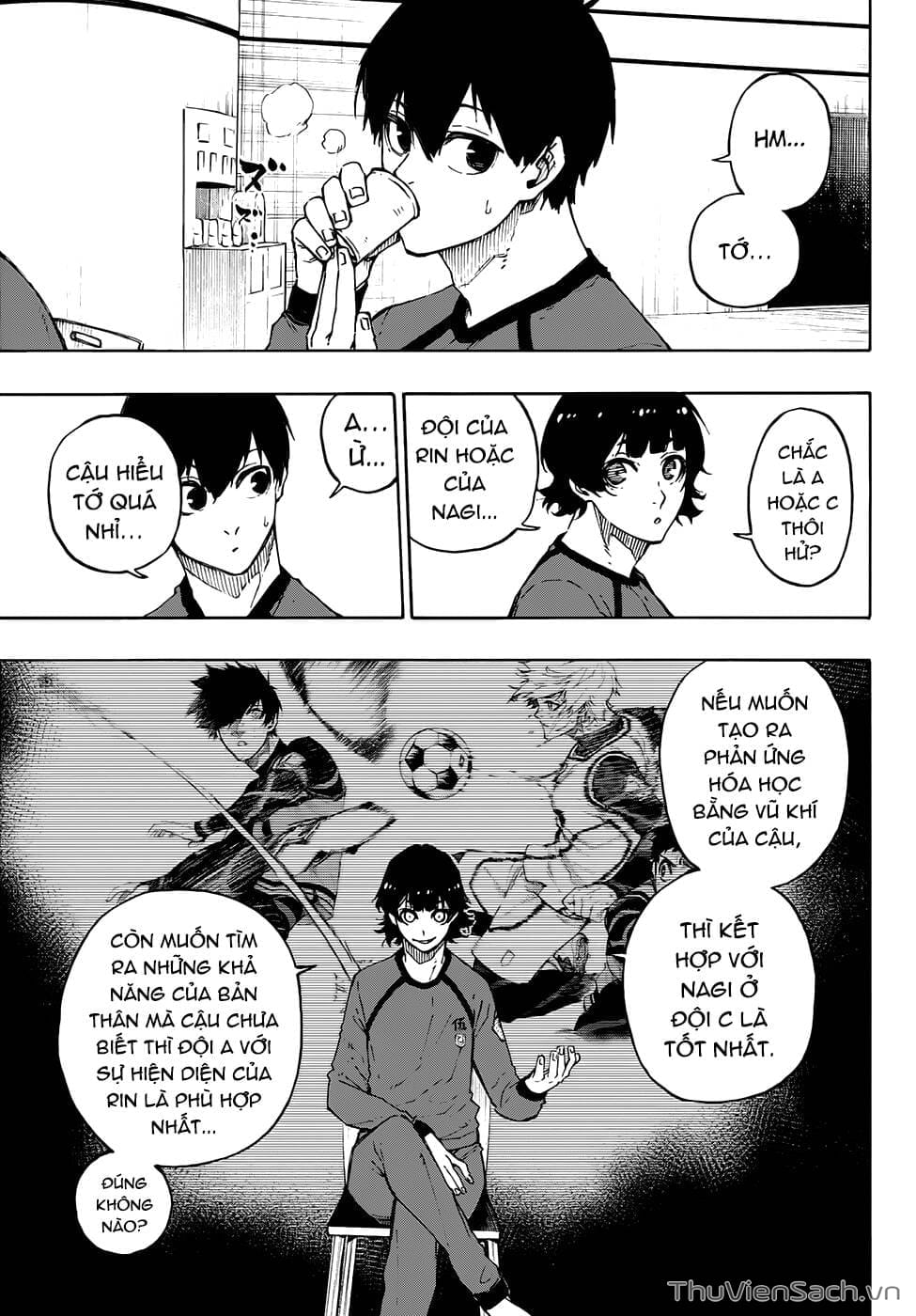 Truyện Tranh Tiền Đạo Số 1 - Blue Lock trang 6