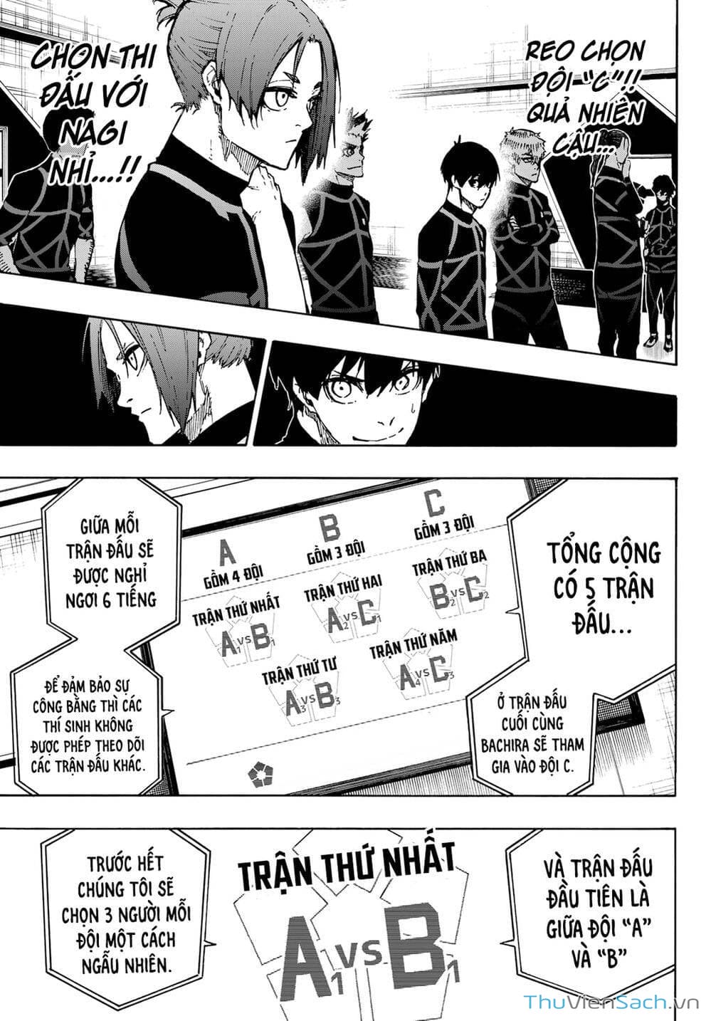 Truyện Tranh Tiền Đạo Số 1 - Blue Lock trang 6