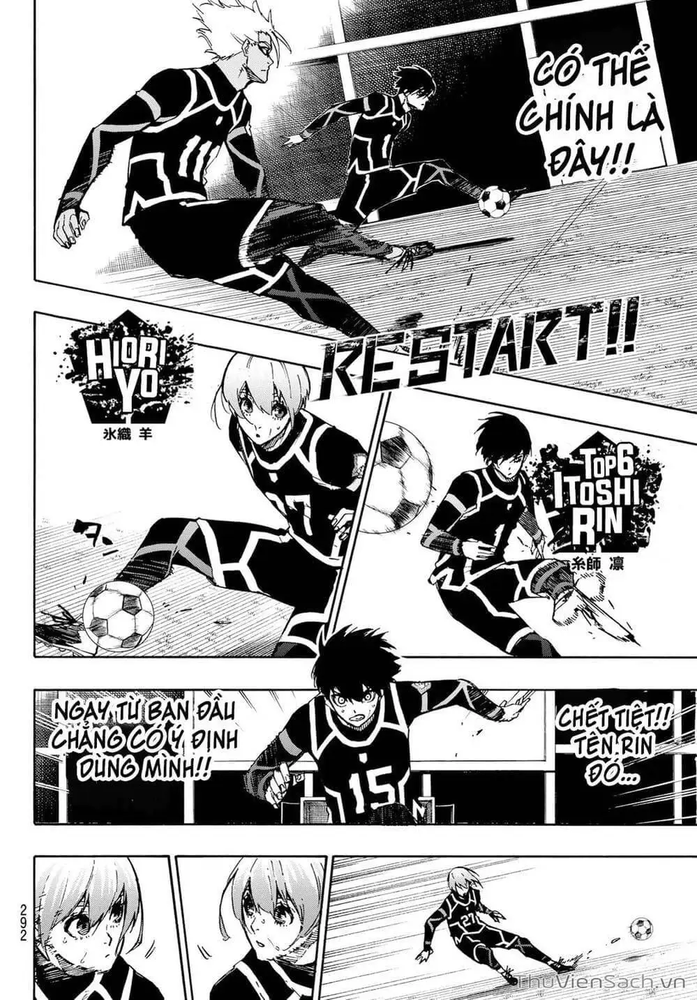 Truyện Tranh Tiền Đạo Số 1 - Blue Lock trang 5