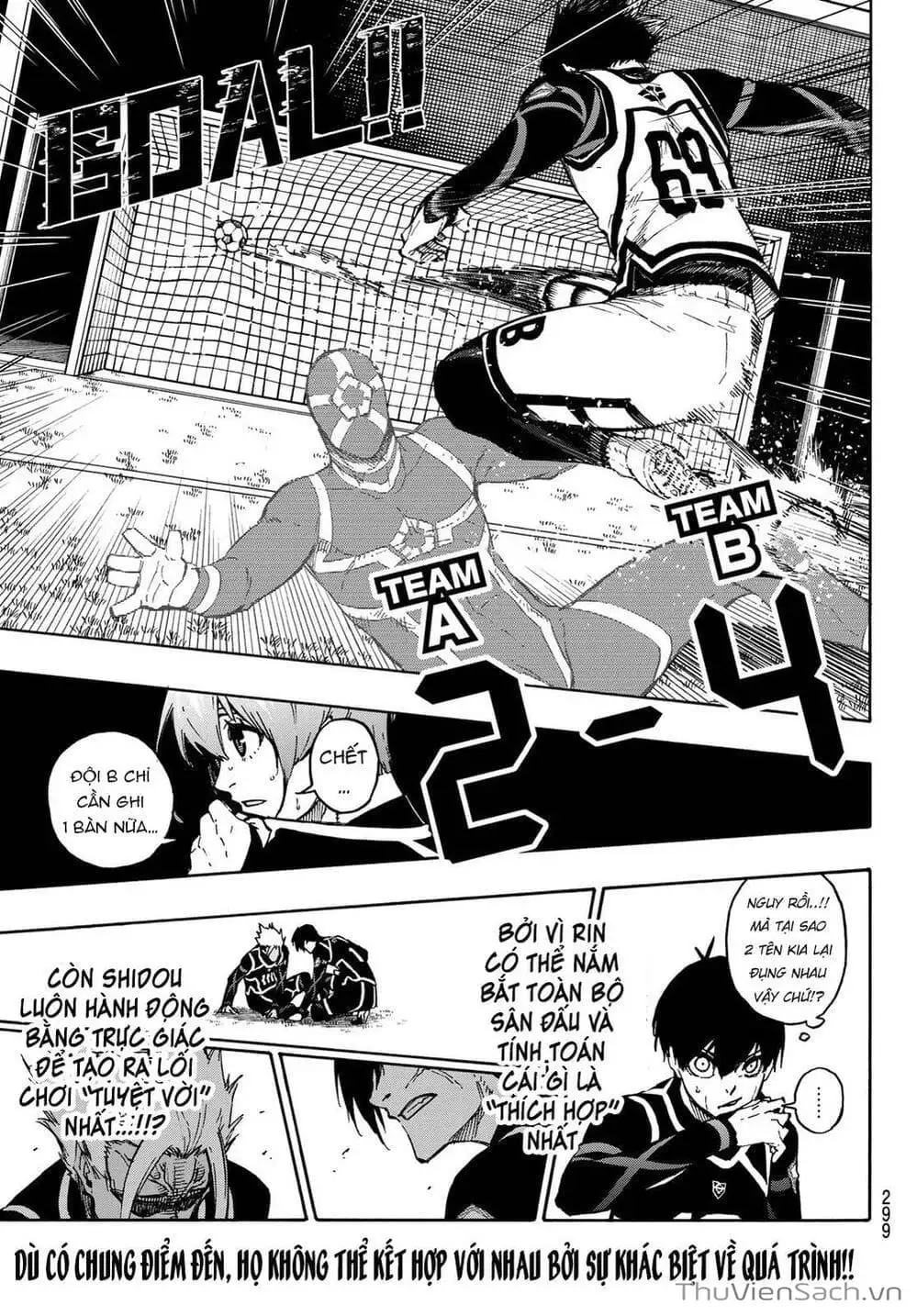 Truyện Tranh Tiền Đạo Số 1 - Blue Lock trang 5