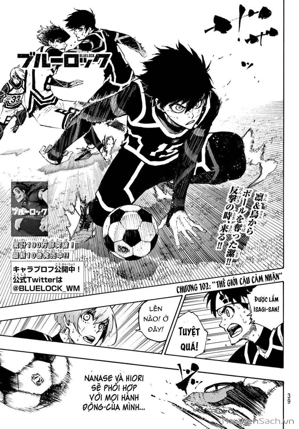 Truyện Tranh Tiền Đạo Số 1 - Blue Lock trang 6