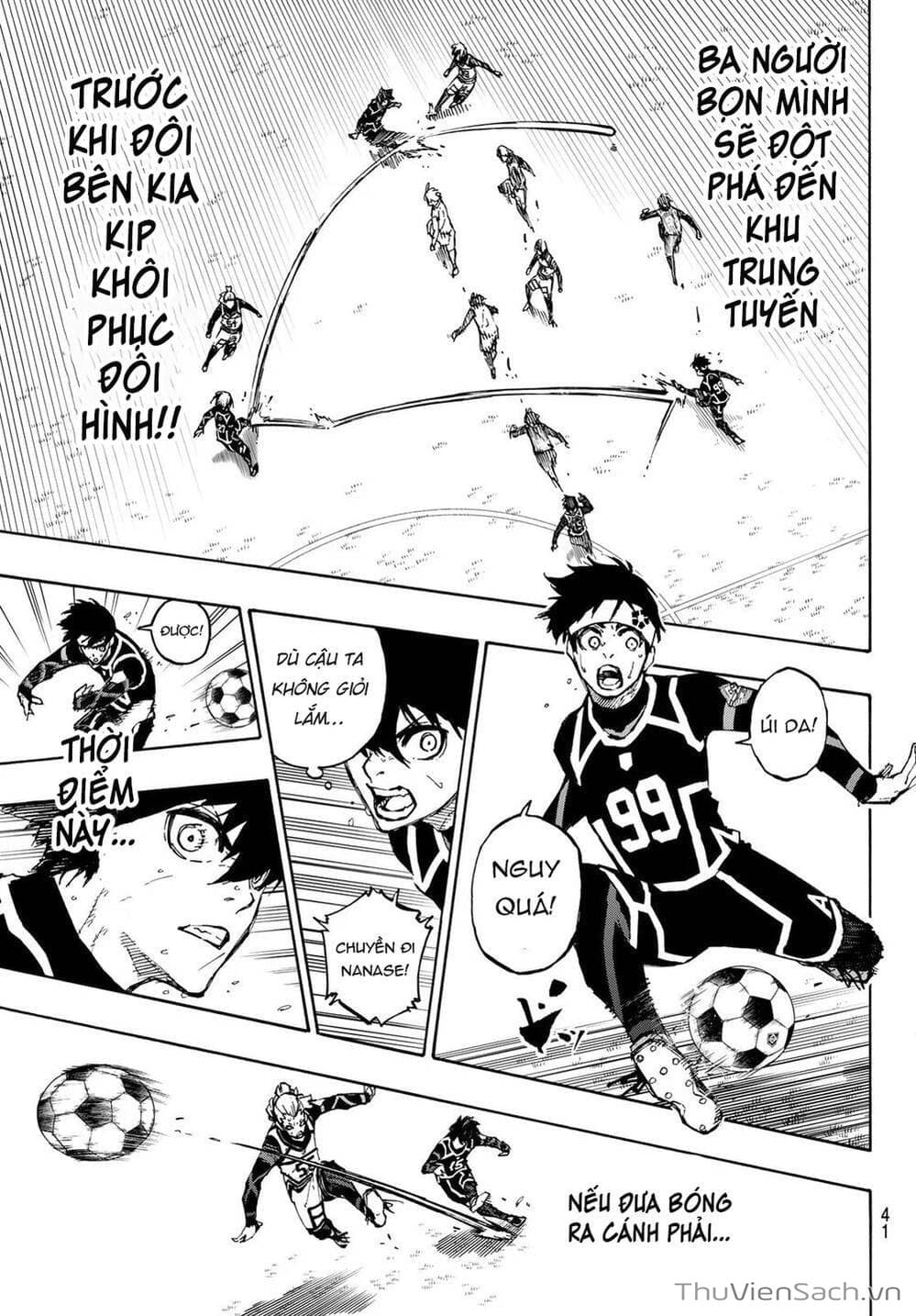 Truyện Tranh Tiền Đạo Số 1 - Blue Lock trang 6