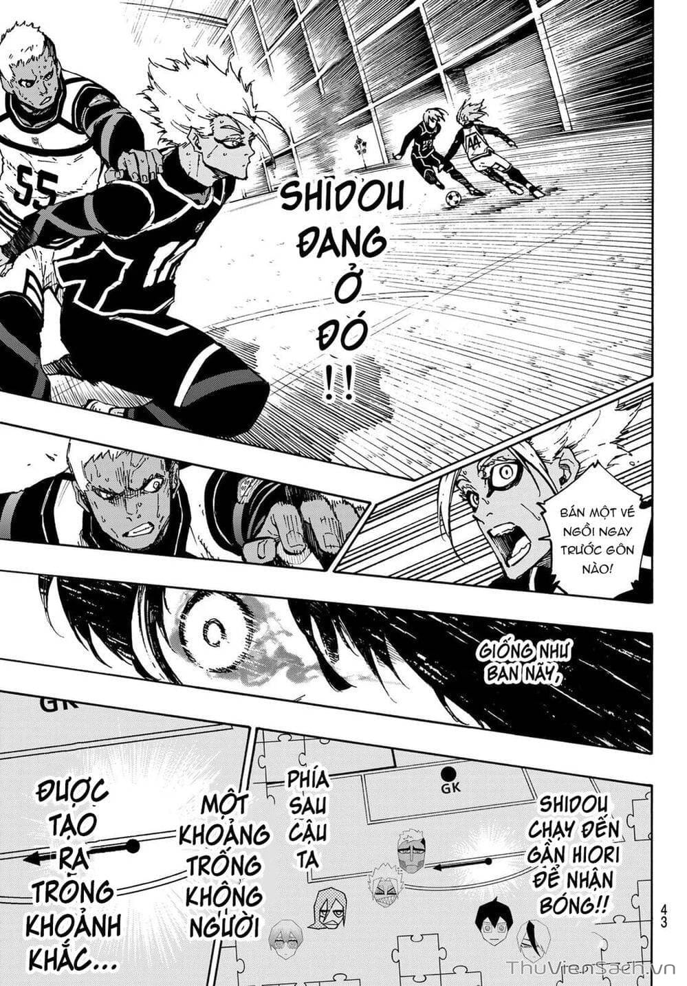 Truyện Tranh Tiền Đạo Số 1 - Blue Lock trang 6