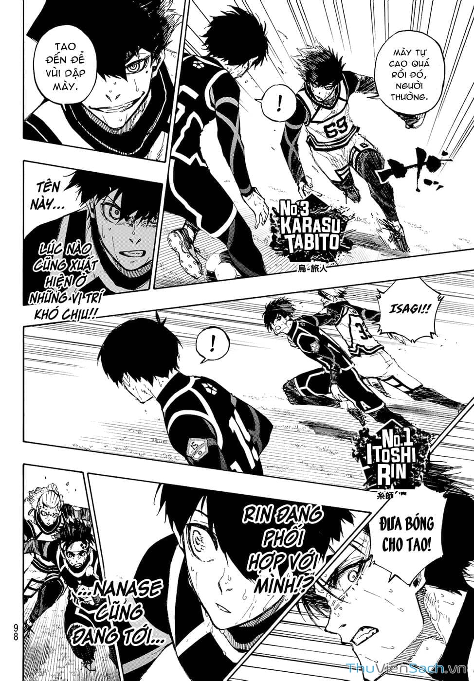 Truyện Tranh Tiền Đạo Số 1 - Blue Lock trang 6