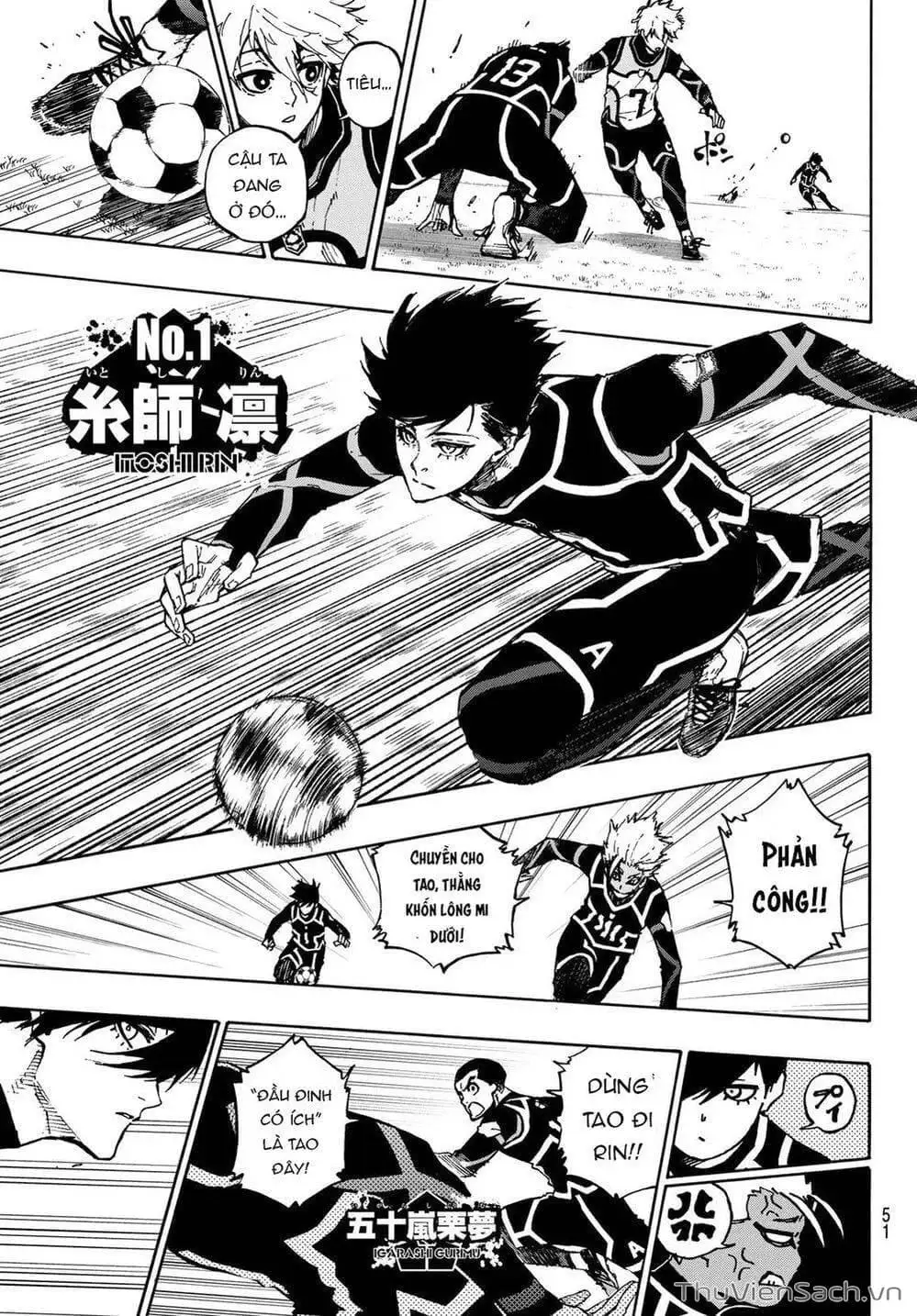 Truyện Tranh Tiền Đạo Số 1 - Blue Lock trang 5
