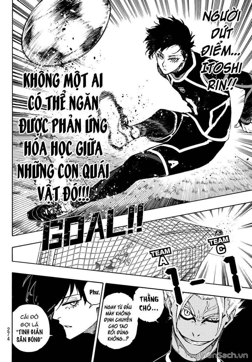 Truyện Tranh Tiền Đạo Số 1 - Blue Lock trang 6