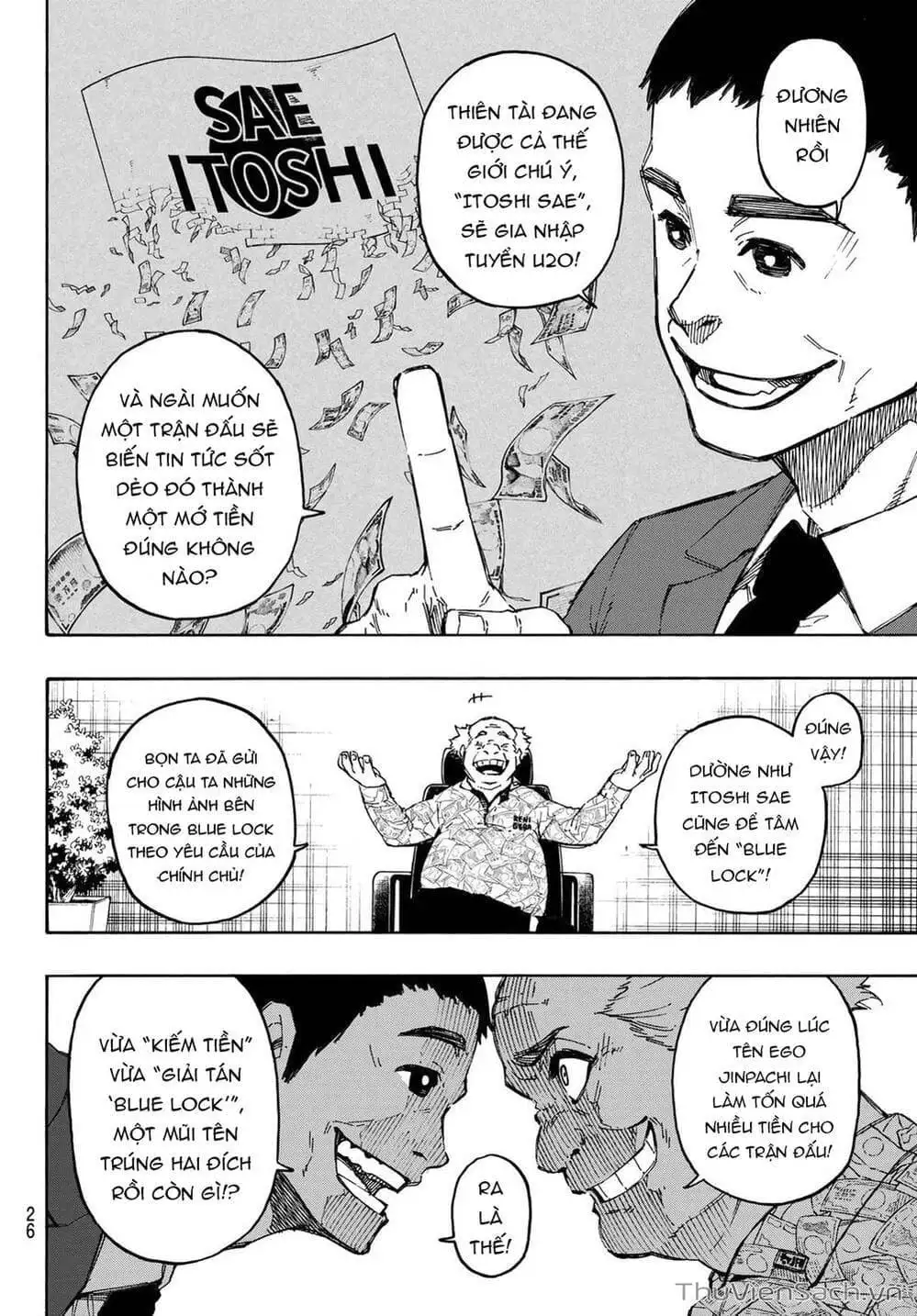 Truyện Tranh Tiền Đạo Số 1 - Blue Lock trang 5