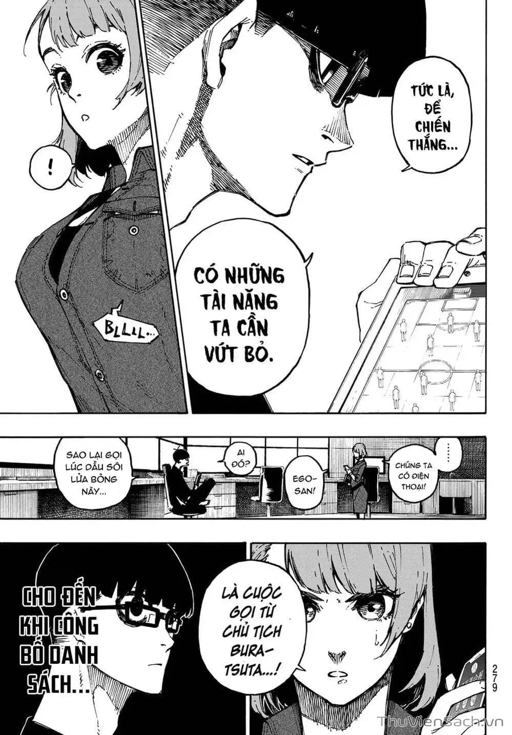 Truyện Tranh Tiền Đạo Số 1 - Blue Lock trang 5