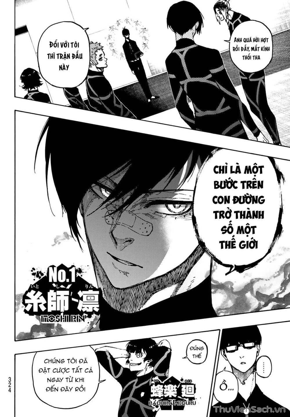 Truyện Tranh Tiền Đạo Số 1 - Blue Lock trang 6