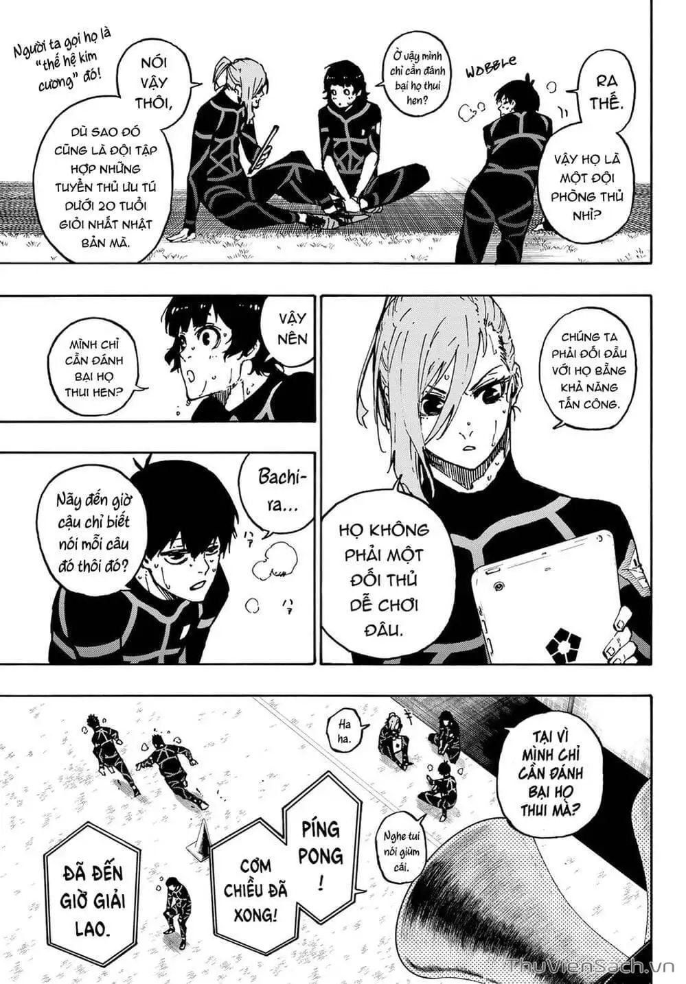 Truyện Tranh Tiền Đạo Số 1 - Blue Lock trang 5