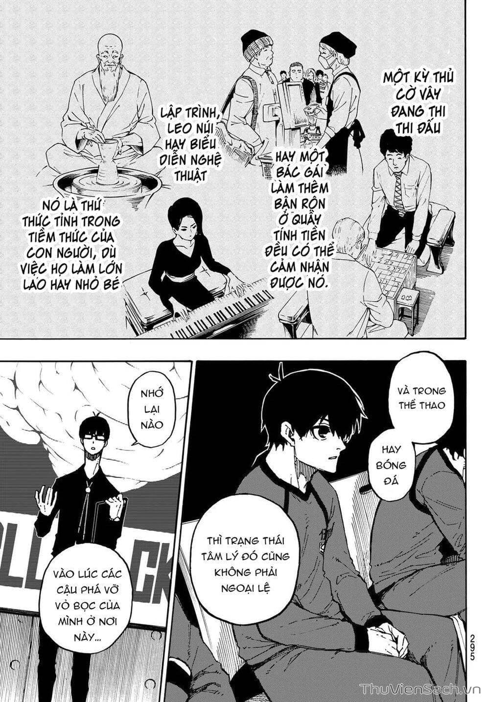 Truyện Tranh Tiền Đạo Số 1 - Blue Lock trang 6