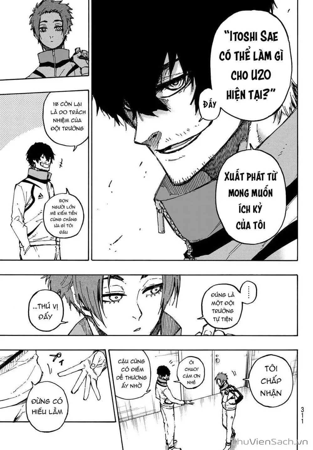 Truyện Tranh Tiền Đạo Số 1 - Blue Lock trang 5