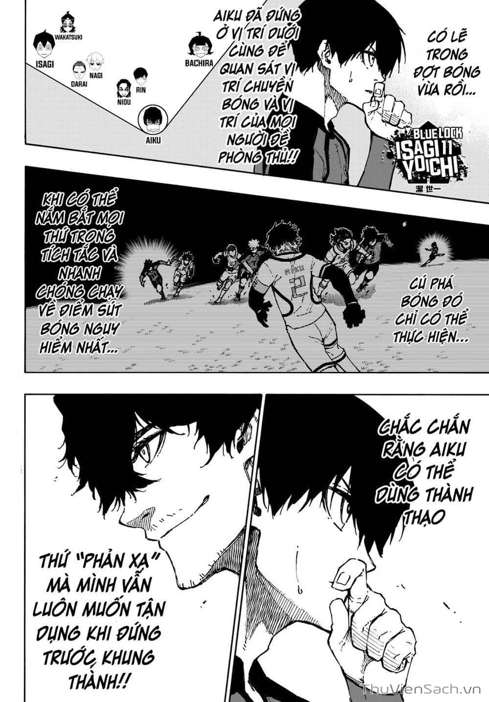 Truyện Tranh Tiền Đạo Số 1 - Blue Lock trang 6