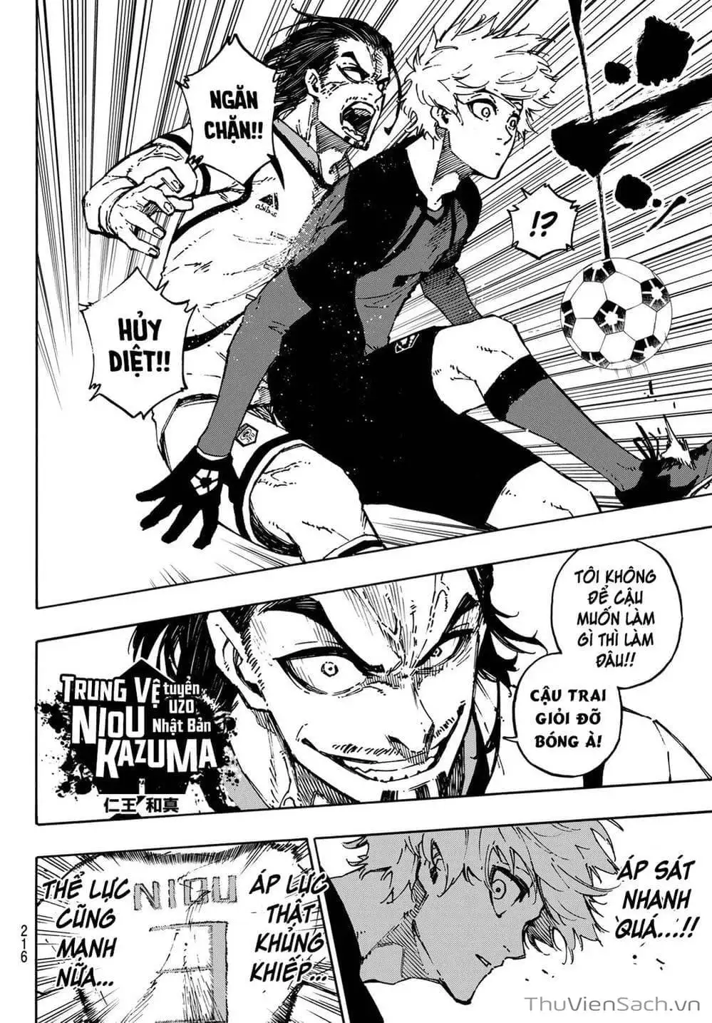 Truyện Tranh Tiền Đạo Số 1 - Blue Lock trang 5